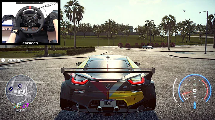 BMW i8 Coupé - NFS Heat / Logitech G923 Gameplay