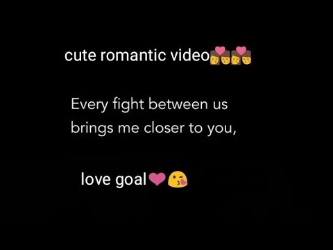 Cute couple love fight WhatsApp status/English romantic quotes/gf bf poetry/love goal?/status asq