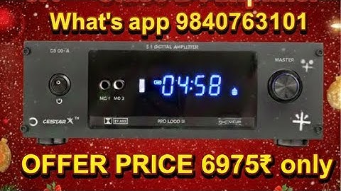 Geestar class d 5.1 amplifer