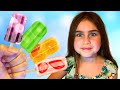 Alika makes ice cream and funny collection of stories for kids by globiki