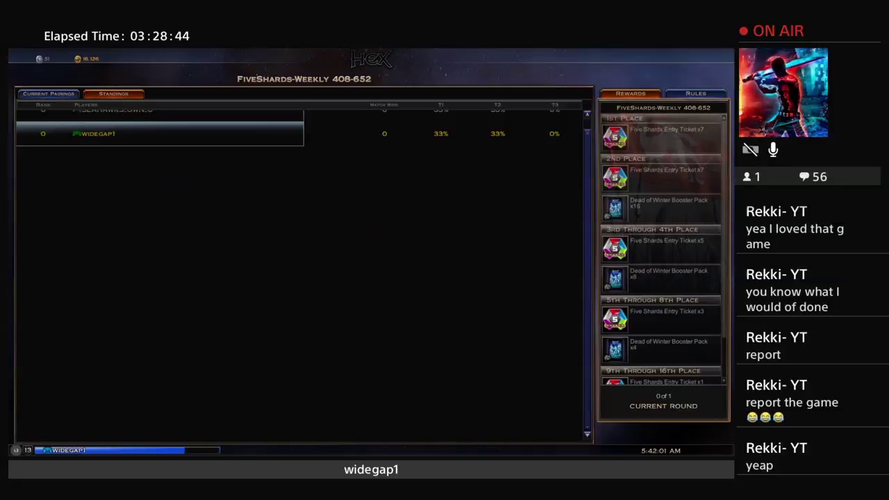 Widegap1's Hex Card Clash PS4