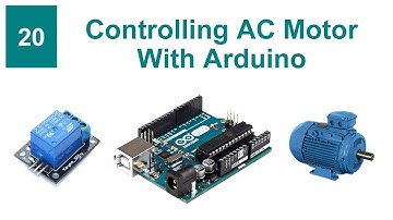 Controlling AC Motor With Arduino | Tutorial 20 | Proteus Simulation