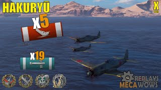 Hakuryū 5 Kills &amp; 261k Damage | World of Warships Gameplay