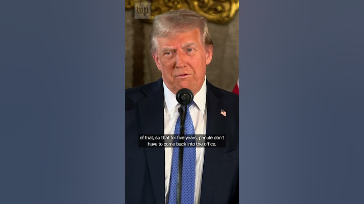 Trump wants federal employees to return to office