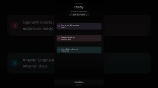 Tabby: Self-Hosted AI Coding Assistant (Open Source Copilot)