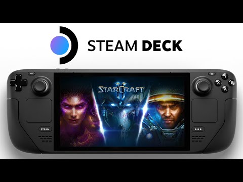 StarCraft 2 Steam Deck | SteamOS | Handheld Gameplay | Max Graphics