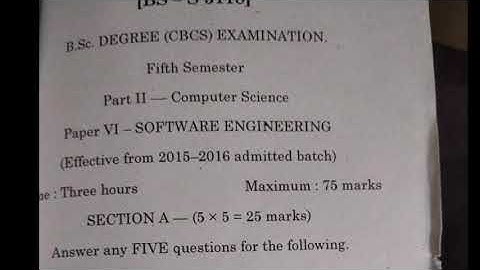 paper 6 software engineering qestion paper/ andhra University