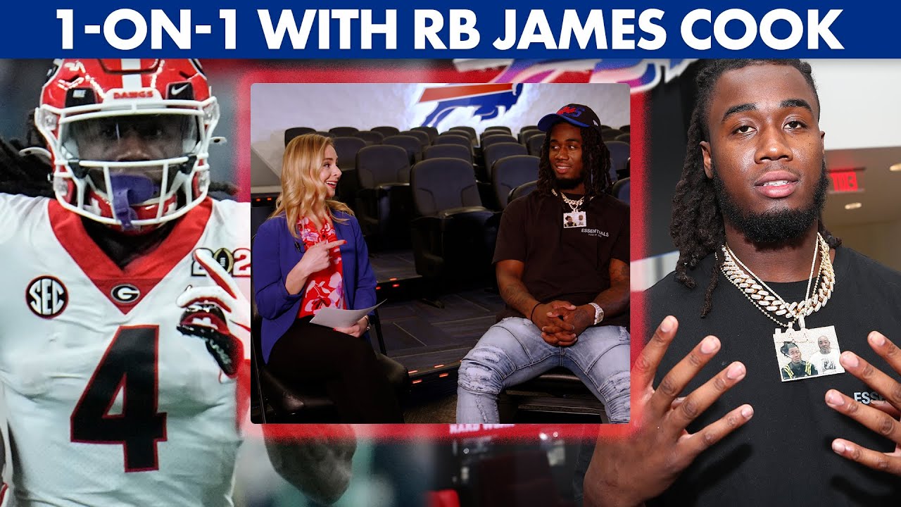 Q&A With James Cook | Georgia Football, Playing In Front of Bills Mafia, And His Brother Dalvin Q&A With James Cook | Georgia Football, Playing In Front of Bills Mafia, And His Brother Dalvin