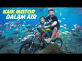 Pixel Naik Motor dalam Air di Umbul Ponggok Klaten