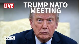 LIVE: President Trump meets with NATO Secretary General Mark Rutte | FOX 5 DC