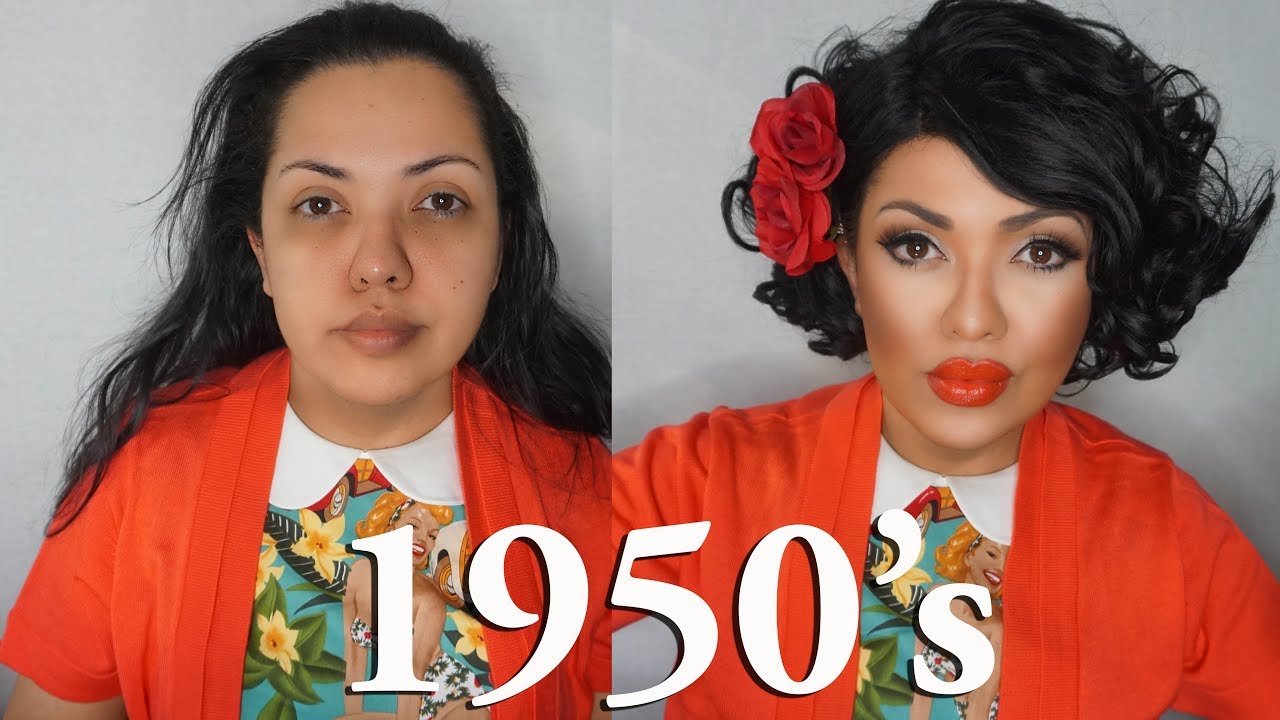 ASMR Maquia e Fala Estilo Pinup 1950 💄 Voz Suave #Pinup #MakeRetro #Tutorial #Soninho