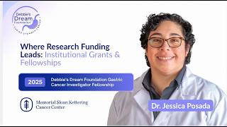 Where Research Funding Leads: Institutional Grants & Fellowships | Dr. Jessica Posada