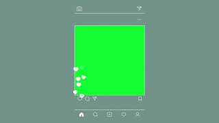 Instagram Post Green Screen