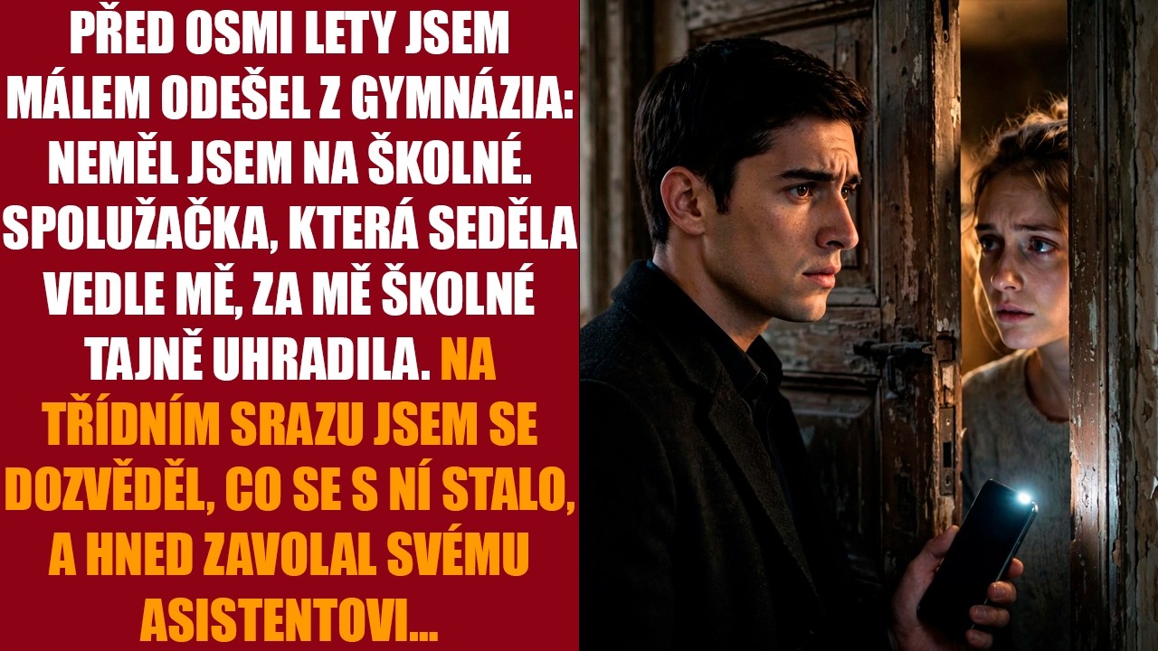 Seděl jsem na třídním srazu, když někdo nadhodil její jméno. „Prý je na tom teď opravdu špatně. Byla tak hubená, že jsem ji málem nepoznala.“ Sklenka se mi zastavila u rtů. Adéla. Dívka, která mi...