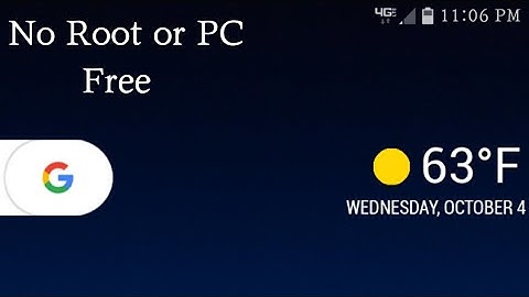 How to get the Google Pixel Weather Widget on your Android Phone