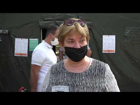 ქუთაისის ცენტრალურ ბულვარში სპეციალური კარავი დაიდგა