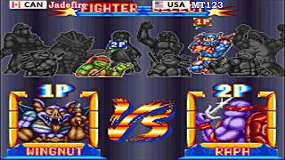 Teenage Mutant Ninja Turtles - Tournament Fighters Championship Edition - Jadefire vs MT123 screenshot 2