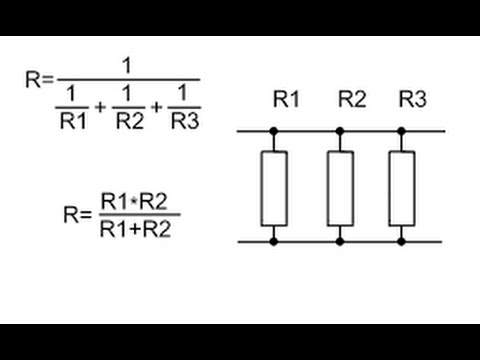 последовательное и параллельное соединение резисторов