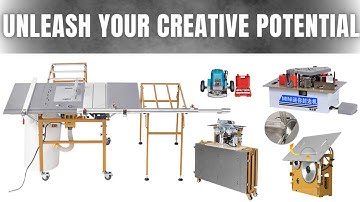 Multifunctional, Portable, and Slideable Router & Edge Banding Machine with Professional Precision!