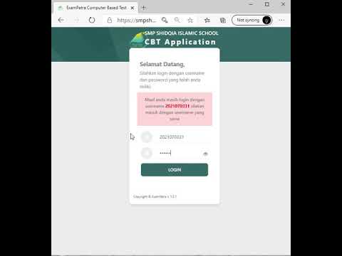 HAL YANG TIDAK BOLEH KAMU LAKUKAN KETIKA UJIAN CBT + TIPS GAGAL LOGIN APLIKASI