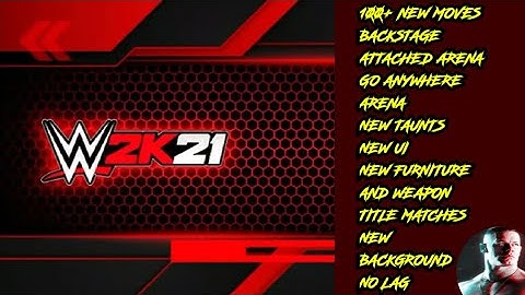 WR3D 2k21 mod | 100+ new moves | New taunts | backstage attached arena | go anywhere arena | no lag