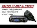 Yaesu FT-817 | FT-817ND | Understanding Power Level Indicators