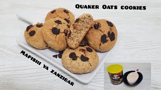 vileja vya ngano ya kopo/ Quaker oats cookies @mapishiyazanzibar