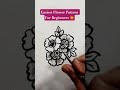 Simple And Easiest Flower Patch Mehndi Design ✨