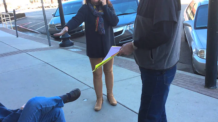 Cheryl Bennett (of Sen. McCains office) Gets MAD a...
