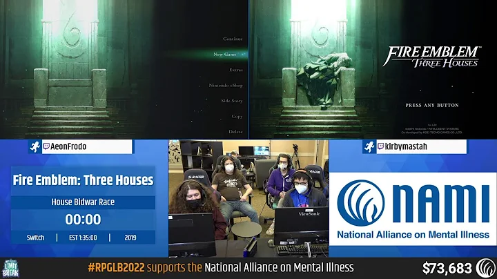 Fire Emblem: Three Houses (Azure Moon Race) by AeonFrodo & Kirbymastah - RPG Limit Break 2022