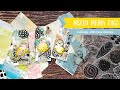 Mixed Media Tags mit Aquarellfarben und Stempeln - Tutorial *deutsch*