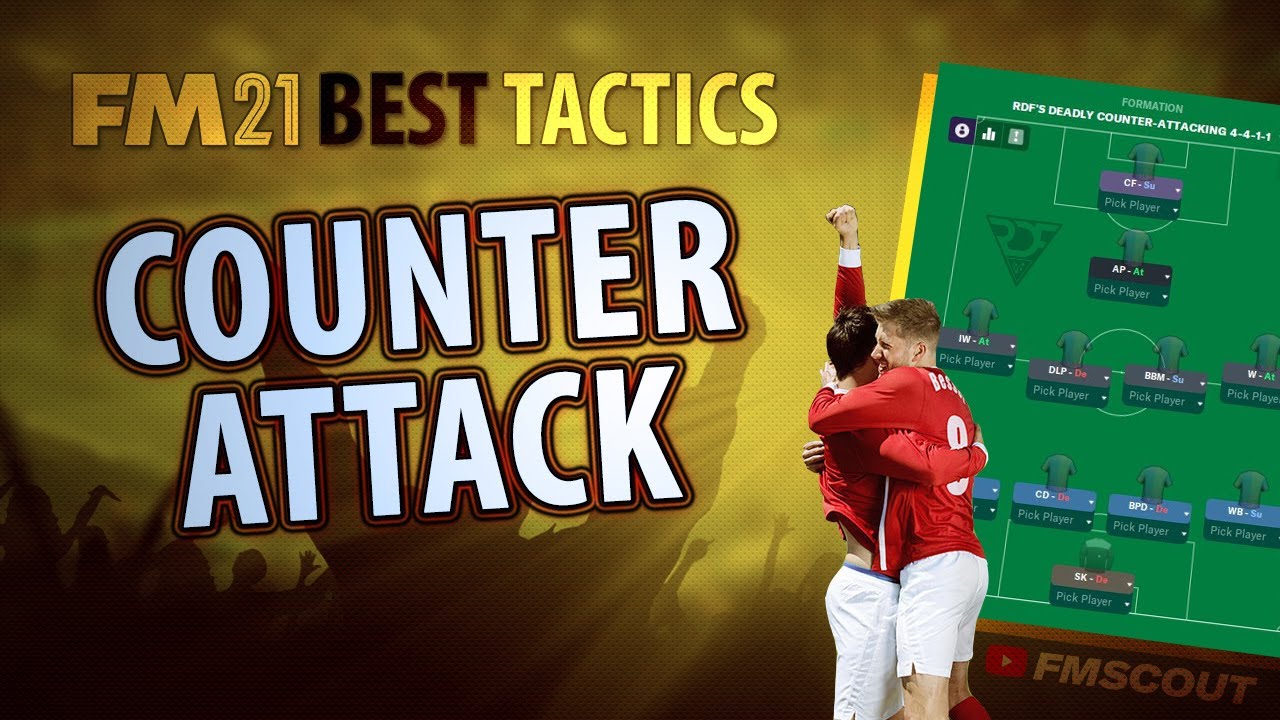 FM21 Best Tactics: POWERFUL 4-2-4 Tactic - QUADRUPLE And Unstoppable Attack