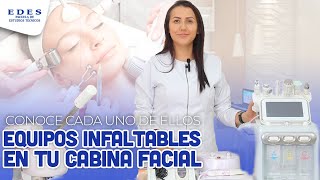 Estos equipos no deben faltar en tu CABINA ESTÉTICA 💆🏻‍♂️🧖🏻‍♂️ | #EDES