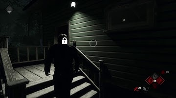 Friday the 13th game  Morph Glitch Off Map Into Slow Dissapearing Map bottom  textures