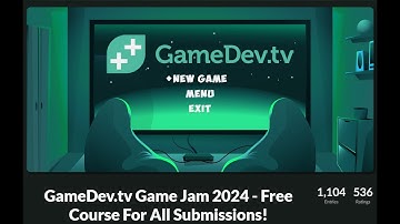 GameDev.TV Game Jam 2024 - Playing game submissions with feedback - Part 5