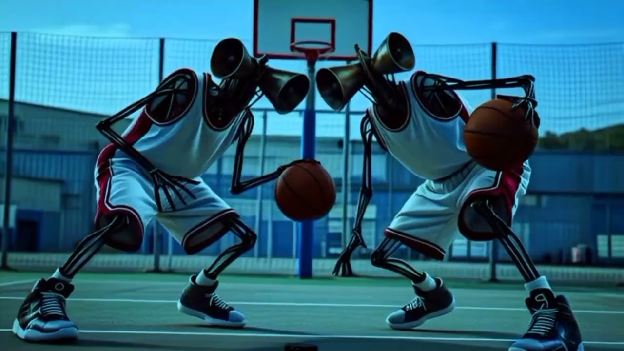 Siren Head Basketball | Coffin Dance Meme 🏀💀 