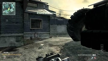 COD Elite MW3 Clip #8: First Ever Throwing Knife Bank Shot First Blood