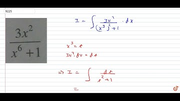 Integrate : `[3x^2]/[x^6+1]`