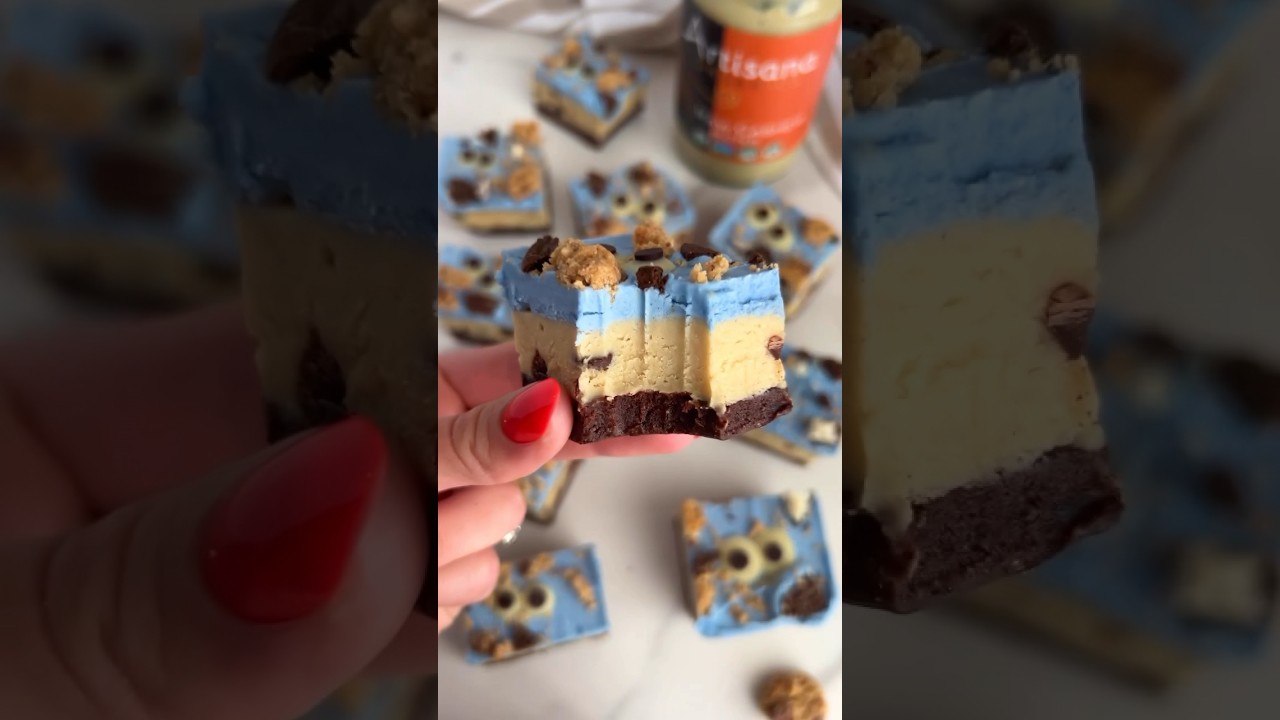 Cookie Monster Cookie Dough Fudge! 