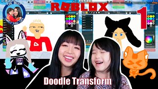 EP1  Funny Doodle Transform gameplay in Roblox #roblox