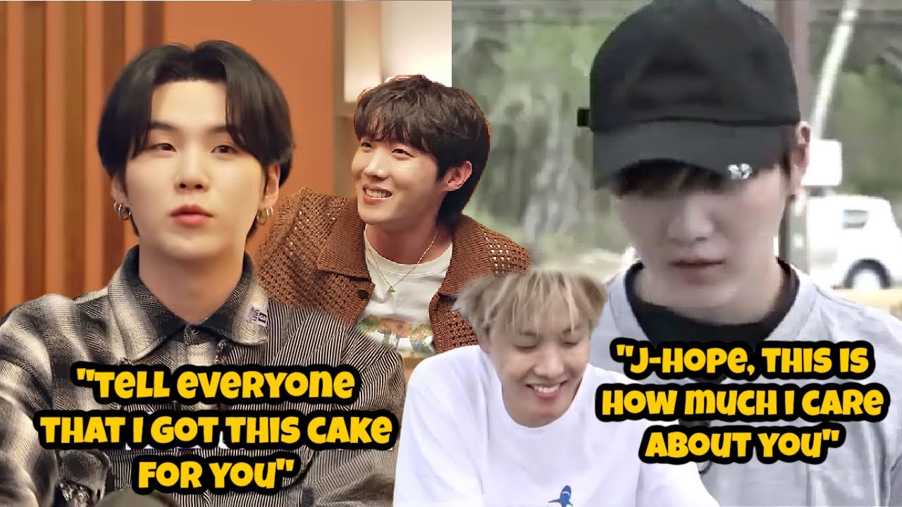 SOPE : Yoongi Wants Everyone To Know How Much He Loves Hobi