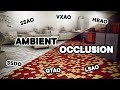Ambient Occlusion в играх простым языком! SSAO, SSDO, HBAO+, GTAO, LSAO, VXAO, DeepAO