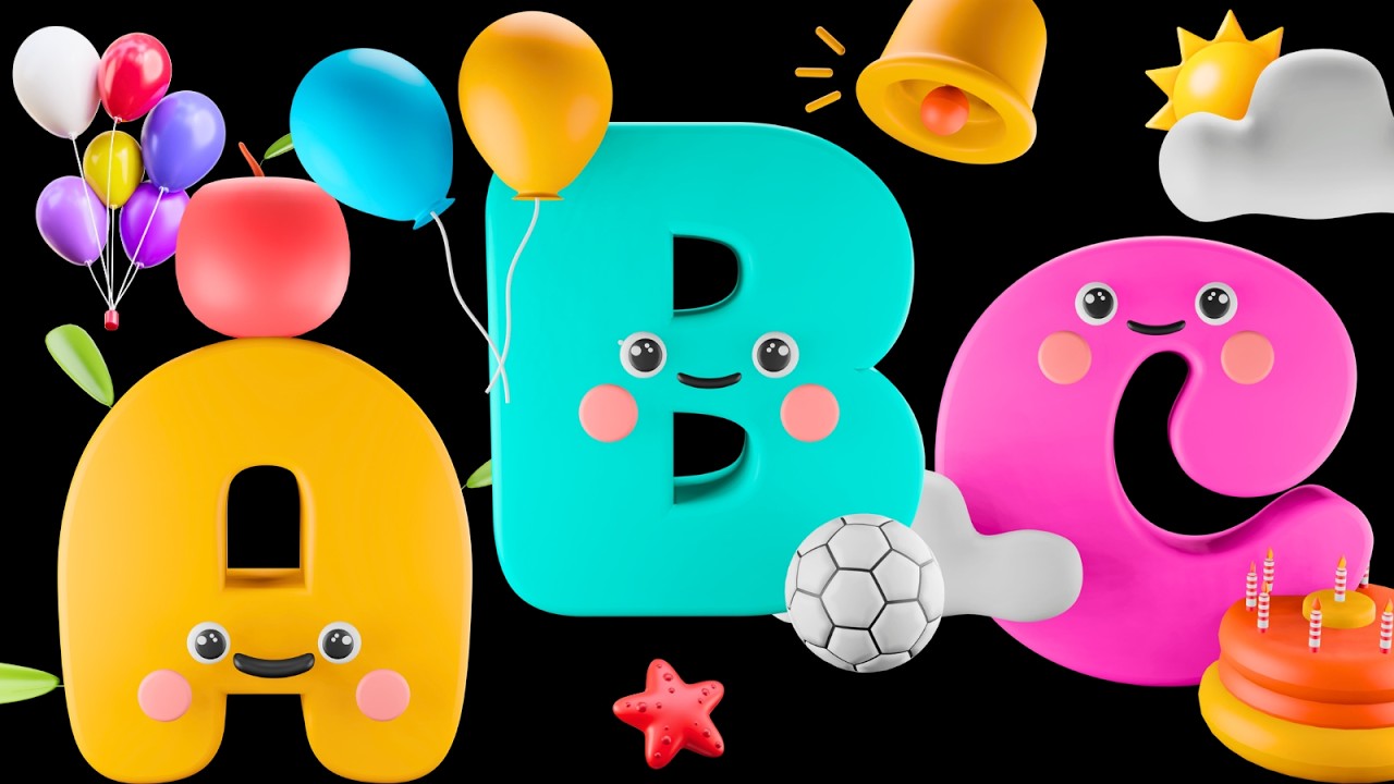 ABC Song | Learn uppercase and lowercase letters of the alphabet A to Z