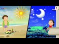 Day And Night - Rhyme For Kids | Junior KG Rhymes | Periwinkle