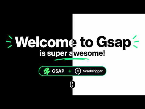 GSAP ScrollTrigger Split Screen Animation | GSAP Scroll Animation Tutorial