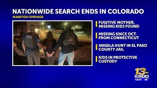 Missing children found in Manitou Springs; mother arrested