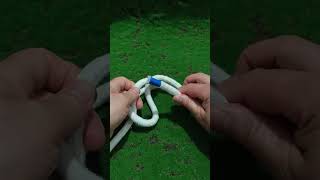 Knot Skills - The strongest double loop knot