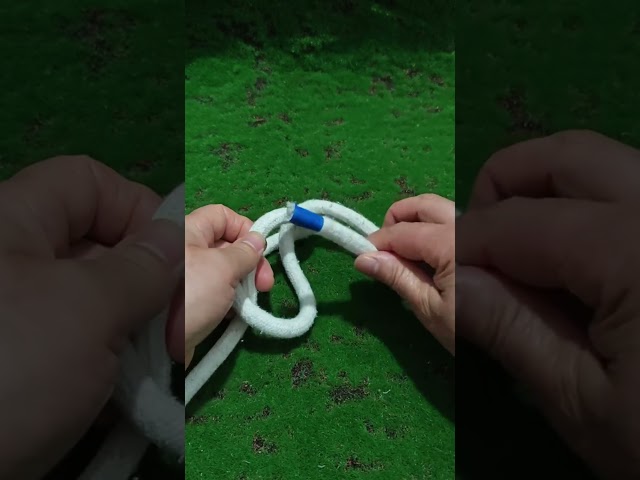 Knot Skills - The strongest double loop knot
