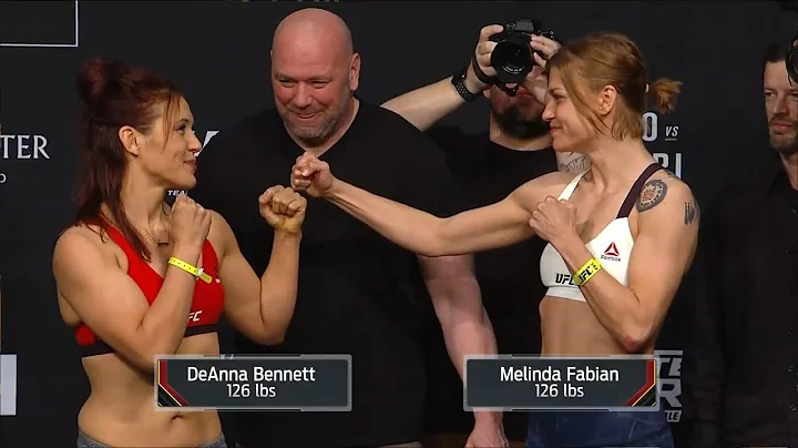 DeAnna Bennett vs. Melinda Fbin - Weigh-in Face-Of...