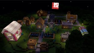На мою деревню жителей напало 1000000000000000 мобов🤧 | Эллипс Minecraft